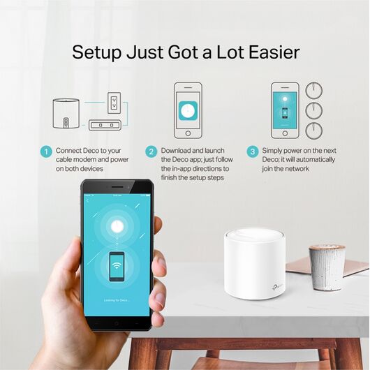 Wi-Fi система TP-Link Deco X20 /AX1800 (2-pack), фото 11