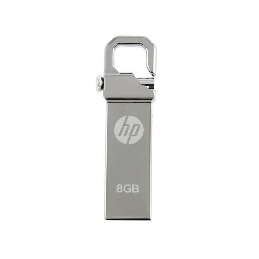 USB-накопитель HP v250w — 8 ГБ — USB 2.0 — металлический, фото 1