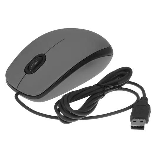 Мышь проводная Logitech Mouse M111 SILENT серый, фото 3