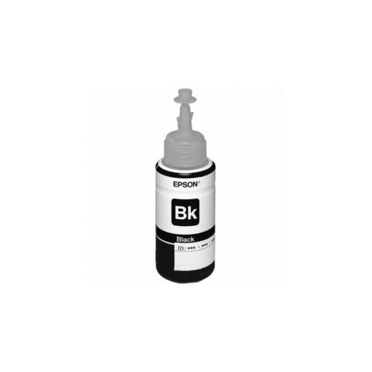 Чернила Epson T6641 BK Ink Bottle (70 мл, 4500 стр.) для L1xx/2xx/3xx/4xx/5xx/8xx /L1800, фото 1