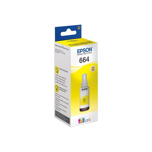 Epson T6642 CY/ T6643 MA/T6644 YE  Ink Bottle (70 мл, 7500 стр.) для L1xx/2xx/3xx/4xx/5xx/6xx/8xx /1300/1800/1455, фото 11