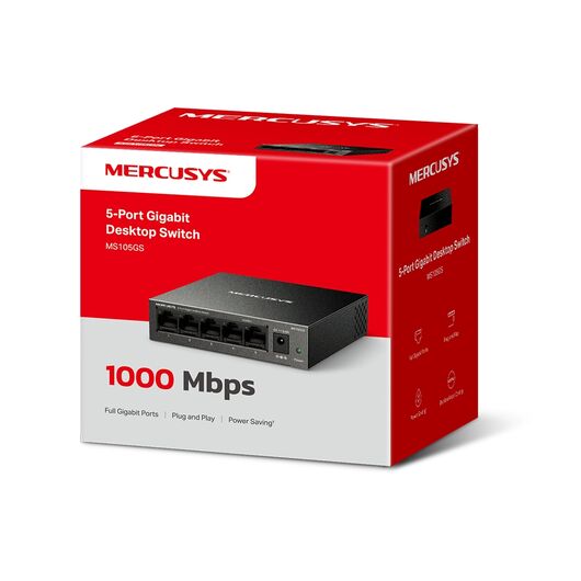Коммутатор Mercusys MS105GS, фото 1