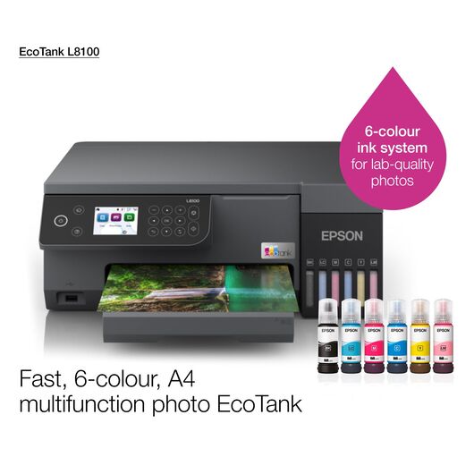 Струйные принтеры и МФУ EPSON L8100, фото 2