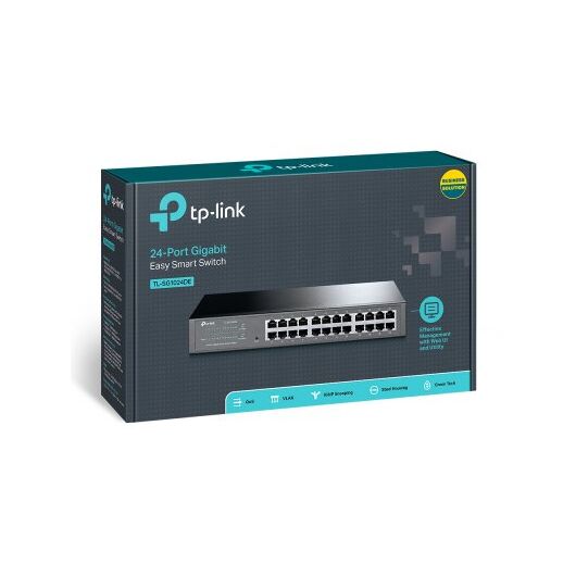 Коммутатор Easy Smart TP-LINK TL-SG1024DE, фото 2