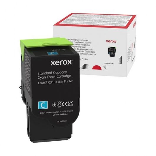 Тонер картридж Xerox C310/C315 Cyan (5500 стр), фото 1