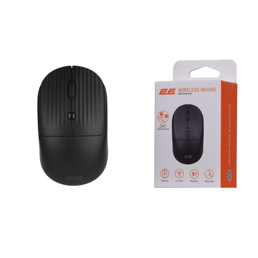 Mouse 2E MF218 Silent WL BT Black, фото 7