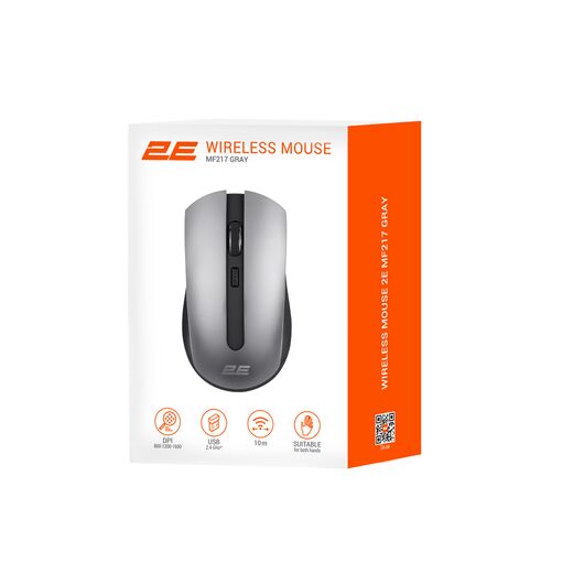 Мышь 2Е MF217 WL Gray, фото 3