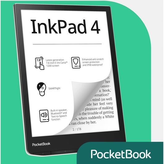 Электронная книга PocketBook 743G InkPad 4, Stardust Silver, фото 3