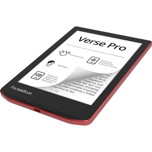 Электронная книга PocketBook 634 Verse Pro, Passion Red, фото 3