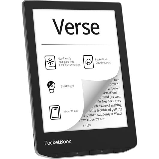 Электронная книга PocketBook 629 Verse, Mist Grey, фото 1