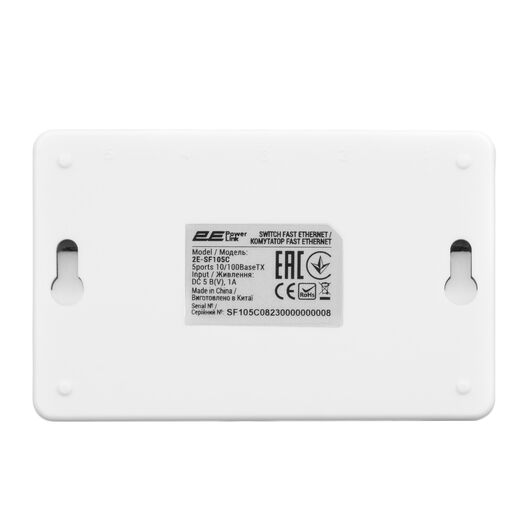 Коммутатор 2E PowerLink SF105C 5xFE, неуправляемый, десктоп, фото 3