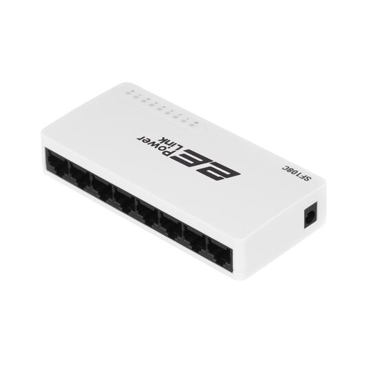 Коммутатор 2E PowerLink SF108C 8xFE, неуправляемый, десктоп, фото 2