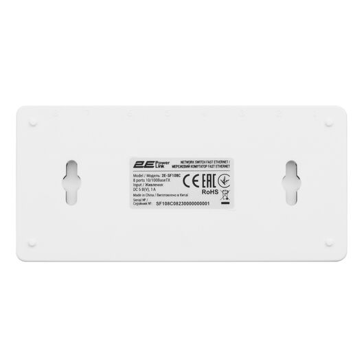 Коммутатор 2E PowerLink SF108C 8xFE, неуправляемый, десктоп, фото 3
