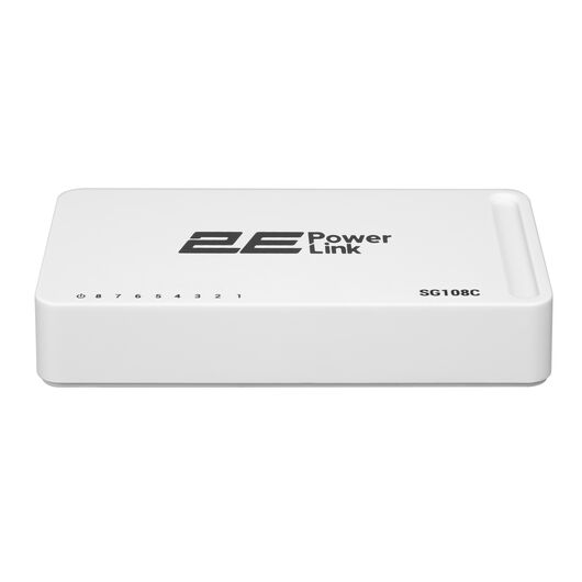 Коммутатор 2E PowerLink SG108C 8xGE, Гигабитный, неуправляемый, фото 3