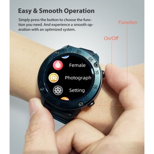 Smart watch Blackview X5 256KB+1Мб Black, фото 4