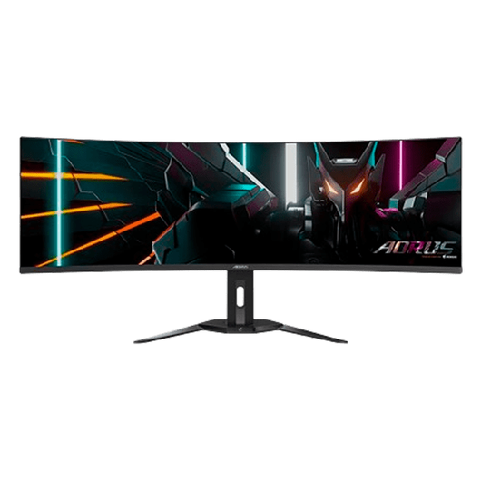 Aorus — 49″ CO49DQ Gaming Monitor, 144Hz, 0,03mc, DQHD (5120×1440), 4K, HDMI, DisplayPort, Type-C, USB, RGB, OLED, фото 1
