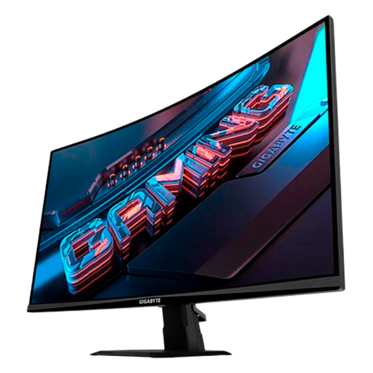Gigabyte — 27″ GS27QC-EK Curved Gaming Monitor, VA, 165hz, 1mc, QHD (2560×1440) 2K, HDMI, DisplayPort, Black, фото 3