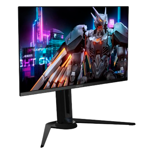 Aorus — 27″ FO27Q2 EK OLED Gaming Monitor, OLED, 240Hz, 0,03mc, QHD (2560×1440), 2K, HDMI, DisplayPort, Type C, RGB, Black, фото 2