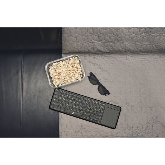 Клавиатура 2E Touch Keyboard KT100 WL/BT BLACK, фото 6