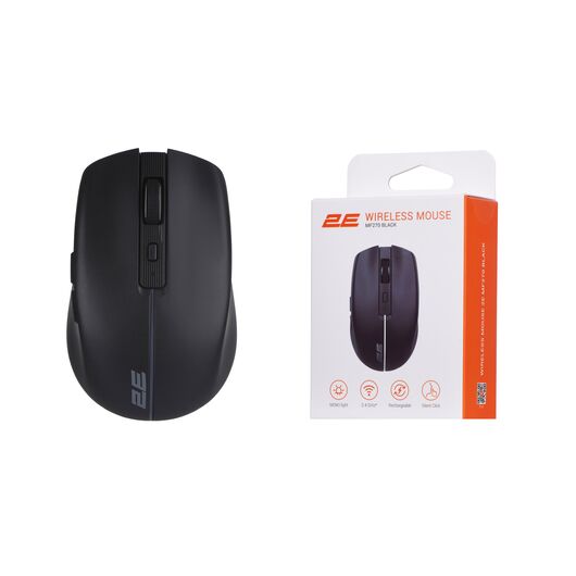 Mouse 2E MF270 Silent Rechargeable WL Black, фото 7