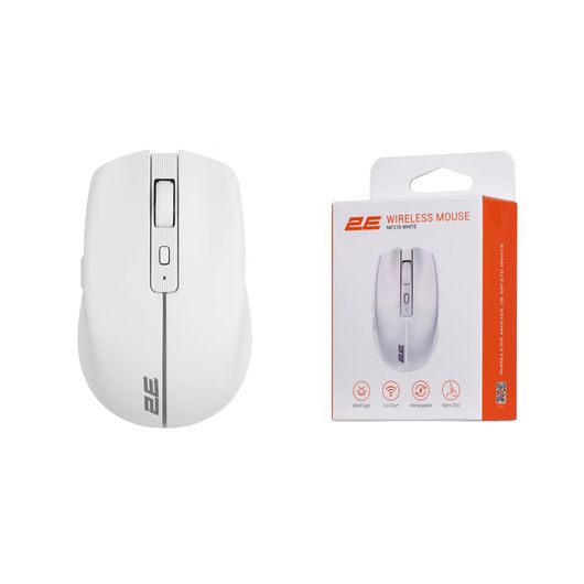 Mouse 2E MF270 Silent Rechargeable WL  White, фото 7