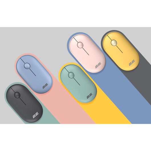 Mouse 2E MF300 Silent WL BT Stone blue, фото 8