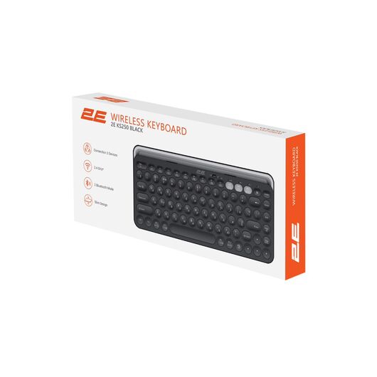 Keyboard 2E KS250 WL BT Black, фото 9