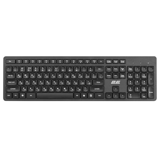 Keyboard 2E KS260 WL BT Black EN/UA, фото 1