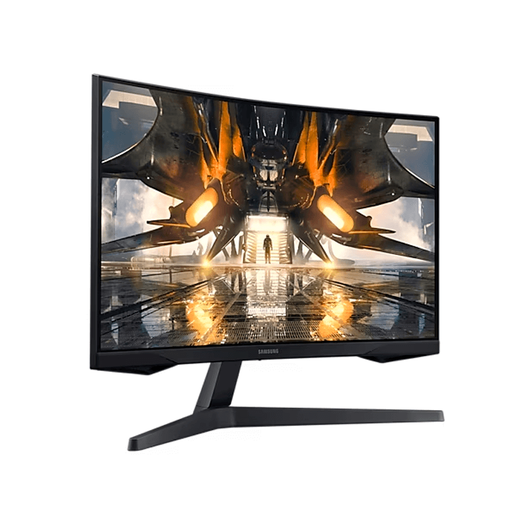 Samsung - 27&quot; LS27AG550EPXUZ Odyssey G5 Curved Gaming Monitor, IPS, 165Hz, 1mc, QHD (2560x1440), HDMI, фото 2