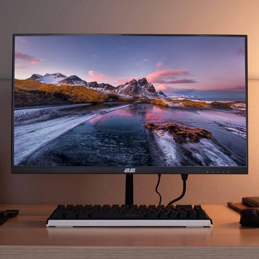 Monitor 2E 23.8&quot; D2423B D-Sub, HDMI, MM, IPS, 75Hz, FreeSync, фото 2