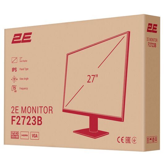 Monitor 2E 27&quot; F2723B D-Sub, HDMI, IPS, 75Hz, фото 13