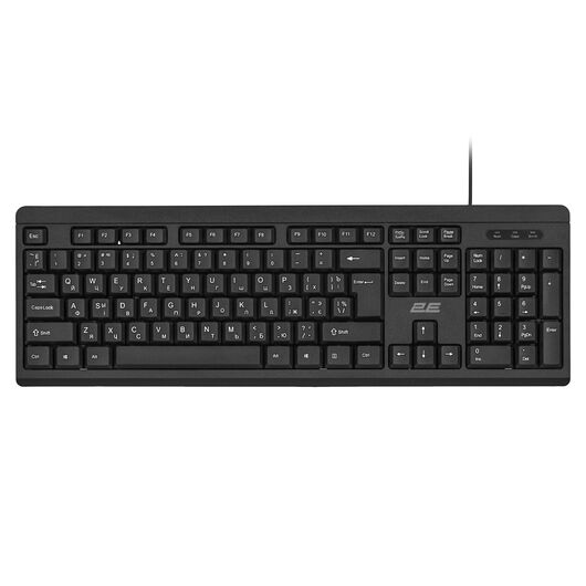 Клавиатура 2E KS108 USB Black, фото 1