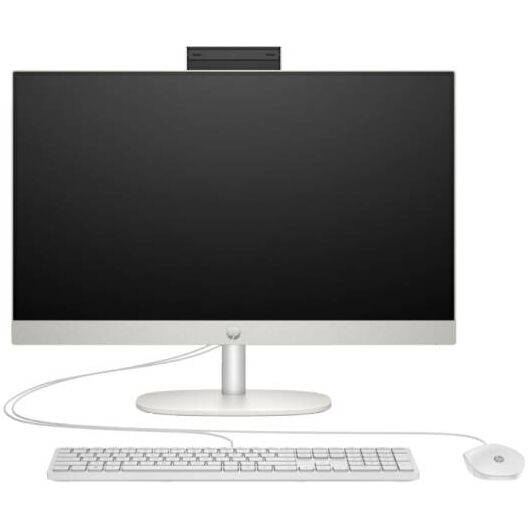 HP 24-cr0040ci (382) (Intel Core i5-1335U/ DDR4 16GB/ SSD 512GB/ 23,8 FHD/ Intel Iris Xe Graphics/ No DVD/ key + mouse/ NoOS/ RU) White, фото 2