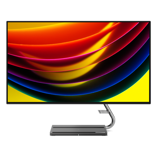 Lenovo — 27″ Qreator Monitor, IPS, 60Hz, 4mc, UHD(3840×2160) 4K, HDMI+DP+TypeC, Iron Grey, фото 1
