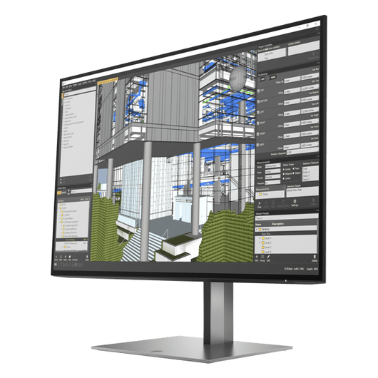 HP - 24&quot; Z24n G3 Monitor, IPS, 4mc, 60Hz, FHD (1920x1080), HDMI, DisplayPort, Silver, фото 2