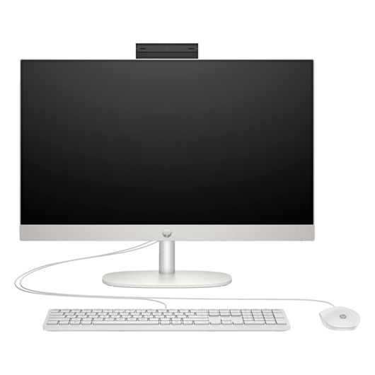 HP 24-cr0264l (RS0) AMD Ryzen 5-7520U| DDR5 8GB| SSD 512GB| 23,8 FHD| AMD Radeon Graphics| No DVD| key + mouse| NoOS| RU| White, фото 1