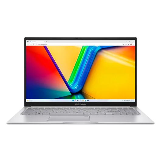 ASUS Vivobook 15 Intel Core i7-13620H| DDR4 16GB| SSD 512GB| 15.6″ FHD IPS| Intel Iris Xe Graphics| No OS| RU| Silver, фото 1