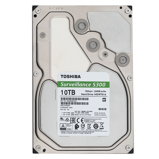 HDD 10TB Toshiba Surveillance S300 HDWT31AUZSVA  7200Rpm 256MB buffer Original, фото 9
