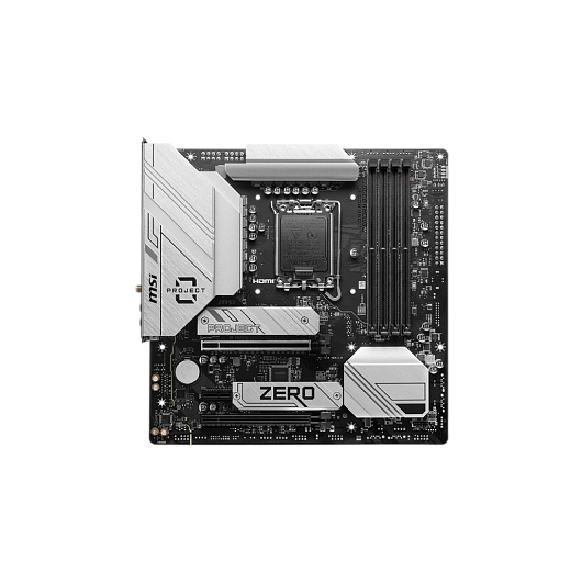 MB MSI B760M PROJECT ZERO DDR5 LGA1700, фото 1 MB MSI B760M PROJECT ZERO DDR5 LGA1700, фото 1