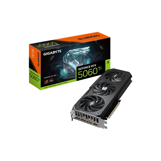 Gigabyte - 16GB GeForce RTX5060Ti GAMING OC GV-N506TGAMING OC-16GD, фото 1