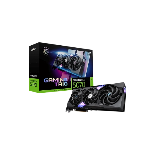 MSI - 12GB GeForce RTX5070 GAMING TRIO OC, фото 1