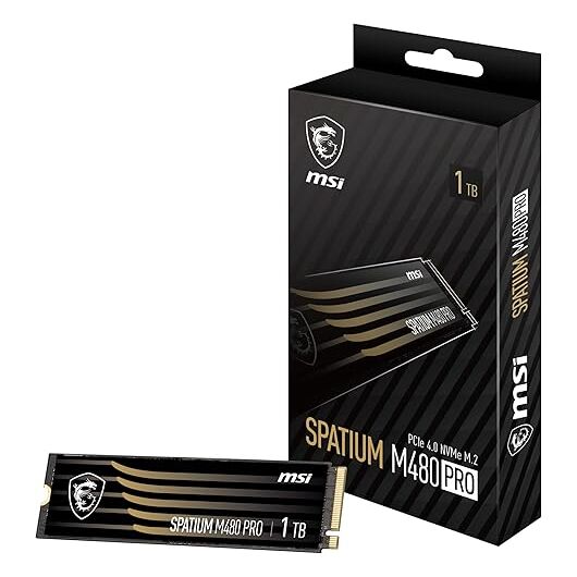 SSD M2 MSI 1000GB SPATIUM M560 PRO Gen5 10200 MB/s NVMe, фото 1
