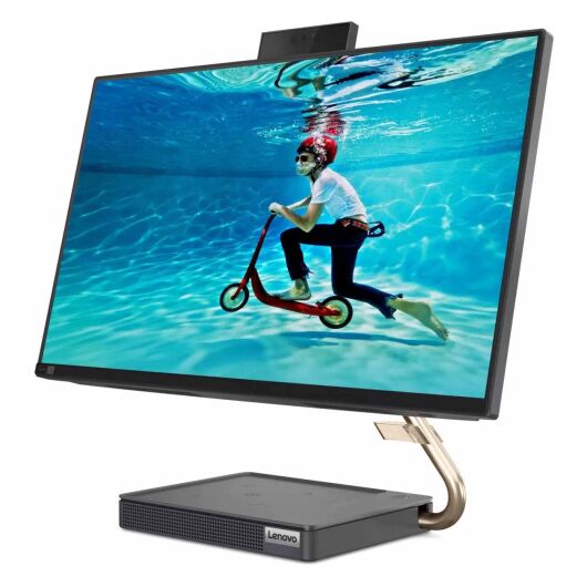 Lenovo IdeaCentre AIO 5 27IOB6 (Intel i5-11400T/ DDR4 8GB/ SSD 256GB + HDD 1TB/ 27&quot; QHD IPS/ Integrated Intel UHD Graphics/ No DVD/ Keyboard + mouse/ RU) White, фото 4