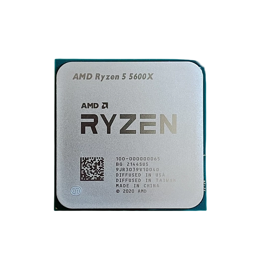 AMD Ryzen™ 5 Vermeer 5600X - 3.7 GHz, 6 cores/12 threads, No GPU, AM4 (100-000000065), oem, фото 1