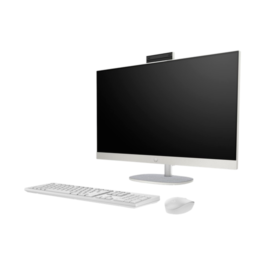 HP 27-cr1018ci (177) (Intel Core Ultra 7-155U/ DDR5 16GB/ SSD 512GB/ 27 FHD IPS/Intel® Iris® Xᶱ Graphics/ wireless key + mouse/ NoOS/ RU) White, фото 1