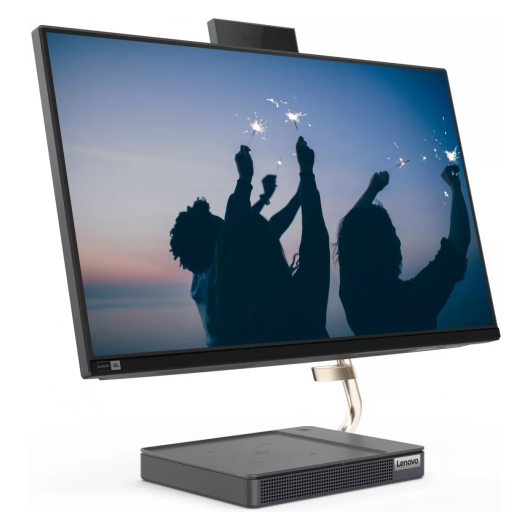 Lenovo IdeaCentre AIO 5 27IOB6 (Intel i5-11400T/ DDR4 8GB/ SSD 256GB + HDD 1TB/ 27&quot; QHD IPS/ Integrated Intel UHD Graphics/ No DVD/ Keyboard + mouse/ RU) White, фото 3