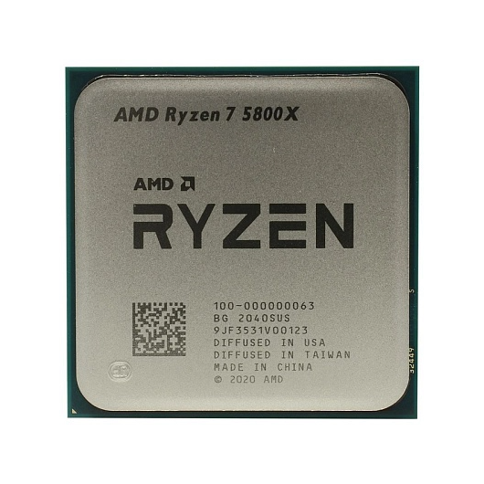 AMD Ryzen™ 7 Vermeer 5800X - 3.8 GHz, 8 cores/16 threads, No GPU, AM4 (100-000000063), oem, фото 1