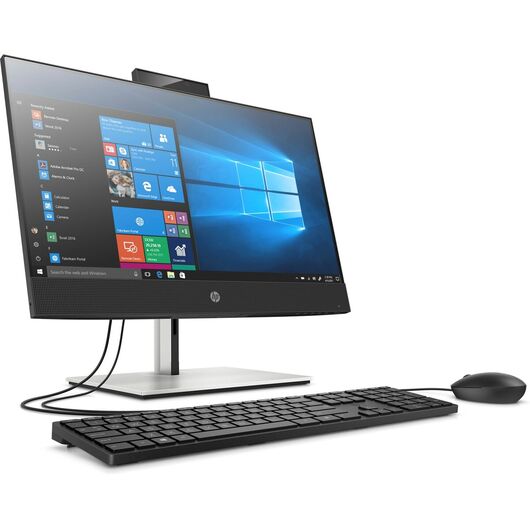 HP ProOne 440 G6 (879) (Intel i5-10500T/ DDR4 8GB/ SSD 256GB/ FHD 23,8/ Intel Iris Xe Graphics/ DVD/ key + mouse/RU) Black, фото 3