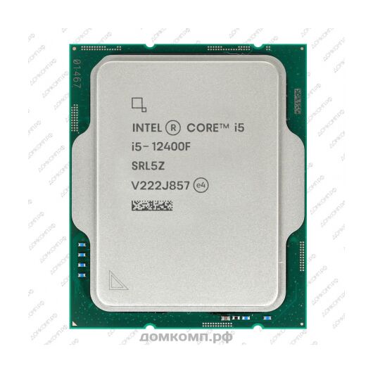 Intel-Core i5 - 12400F, 2.7 GHz, 18MB, oem, LGA1700, Alder Lake, фото 1