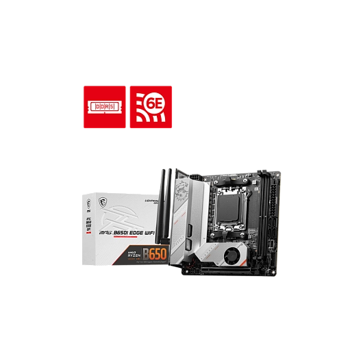 MB MSI AMD AM5 MPG B650I EDGE WIFI DDR5, фото 1